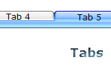 Tabs Style 6  - Buttons Design