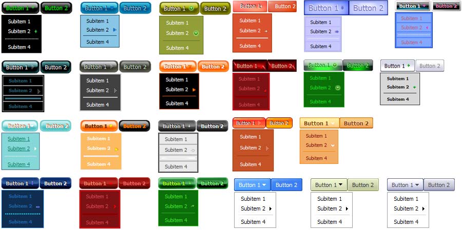  Vista Buttons Templates 