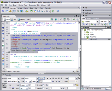 Change path prefix in Dreamweaver
