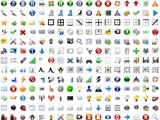 Crystal Actions Icons
